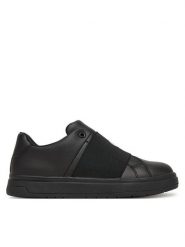 Calvin Klein Sneakersy V3X9-83162-1355 D Czarny. Czarne buty sportowe chłopięce Calvin Klein, ze skóry, bez zapięcia. Za 299.99 zł.