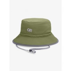 Kapelusz turystyczny Outdoor Research Sun Bucket. Zielone kapelusze damskie OUTDOOR RESEARCH, bez wzorów, sportowe. Za 130.99 zł.