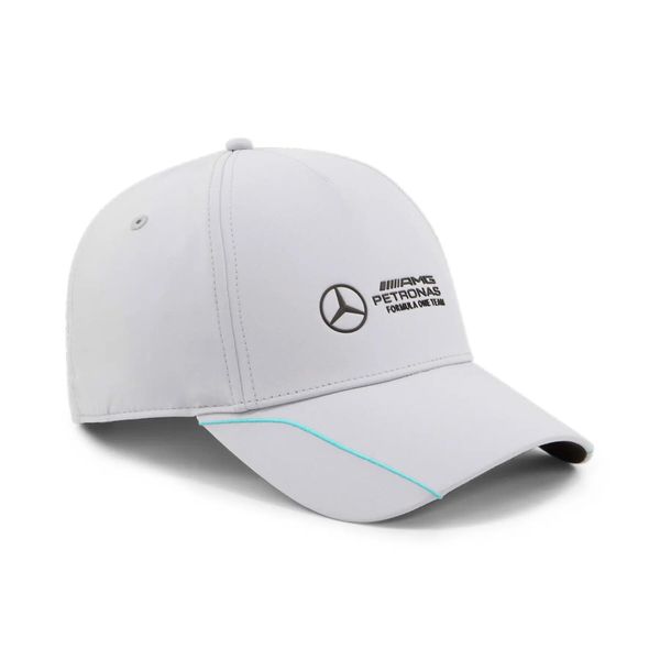 Czapka z daszkiem Puma MAPF1. Szare czapki z daszkiem damskie Puma, bez wzorów, z bawełny. Za 133.50 zł.