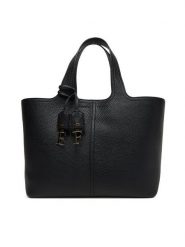 Elisabetta Franchi Torebka BS-96A-52E2-V450 Czarny. Czarne torebki klasyczne damskie Elisabetta Franchi, ze skóry, bez dodatków. Za 1,069.00 zł.