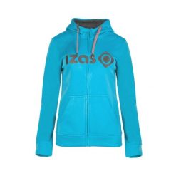 DUERO W JACKET Bluza z kapturem i zamkiem błyskawicznym – wygoda i styl z możliw. Niebieskie bluzy damskie Izas, l, bez wzorów, z kapturem. Za 226.04 zł.