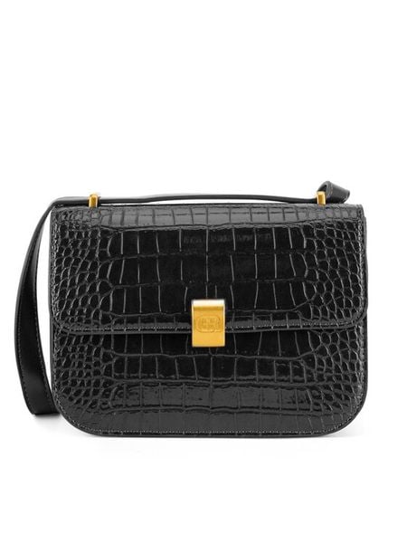 Gino Rossi Torebka CS6905-W Czarny. Czarne listonoszki damskie Gino Rossi, bez wzorów, bez dodatków. Za 229.99 zł.