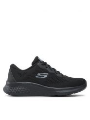 Skechers Sneakersy Perfect Time 149991/BBK Czarny. Czarne obuwie sportowe damskie Skechers, z materiału, bez zapięcia. Za 199.99 zł.
