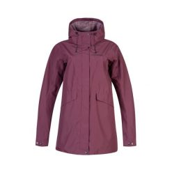 Damska kurtka wodoodporna Hannah Zafrina II. Czerwone kurtki damskie Hannah, bez wzorów, bez kaptura. Za 356.80 zł.