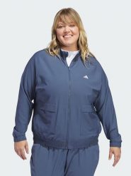 Adidas Kurtka przejściowa w kolorze granatowym rozmiar: XL. Niebieskie kurtki damskie Adidas, xl, bez wzorów, bez kaptura. Za 130.50 zł.