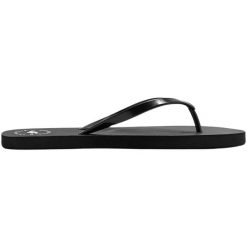 Klapki damskie 4F F018A. Szare klapki damskie 4F, bez wzorów, z gumy, bez obcasa, bez zapięcia. Za 39.99 zł.