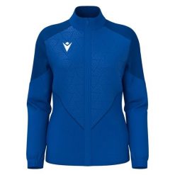 Damska bluza dresowa Macron Artemis. Niebieskie bluzy damskie Macron, m, bez wzorów, z dresówki, bez kaptura. Za 281.00 zł.