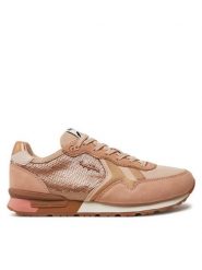 Pepe Jeans Sneakersy PLS40009 Beżowy. Brązowe obuwie sportowe damskie Pepe Jeans, z jeansu, bez zapięcia. Za 229.99 zł.