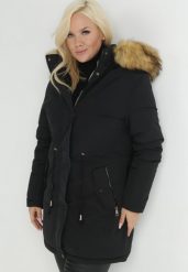 Czarna Kurtka Parka Dwustronna Sikave. Czarne kurtki damskie Born2be, xl, z jeansu, bez kaptura. Za 309.99 zł.