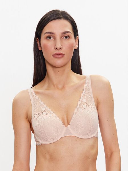 Chantelle Biustonosz z fiszbiną Day To Night C15F70 Beżowy. Brązowe biustonosze Chantelle, bez wzorów, z syntetyku. Za 249.99 zł.