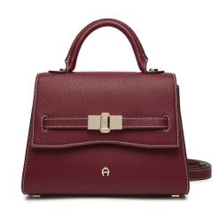 Torebka Aigner. Czerwone torebki klasyczne damskie Aigner, bez dodatków. Za 2,759.00 zł.