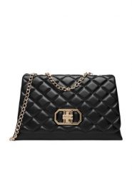 Nine West Torebka CEO-Blanca-LDA8701 Czarny. Czarne torebki wieczorowe damskie Nine West, bez wzorów, z materiału, bez dodatków. Za 199.99 zł.