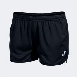 Spodenki do tenisa damskie Joma Hobby. Czarne spodenki sportowe damskie Joma, na lato, xl, bez wzorów, z materiału, z standardowym stanem, do piłki nożnej. Za 66.99 zł.