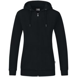 Kurtka damska Jako Organic. Czarne kurtki damskie JAKO, m, bez wzorów, z bawełny, z kapturem. Za 366.00 zł.