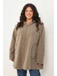 Curvy Lady Kurtka przejściowa w kolorze beżowym rozmiar: 48/50. Brązowe kurtki damskie Curvy Lady, bez wzorów, bez kaptura. Za 200.60 zł.