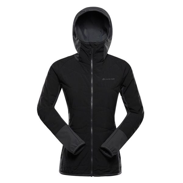 Bluza damska hybrydowa Alpine Pro Morgena. Czerwone bluzy damskie Alpine Pro, xl, bez wzorów, z materiału, bez kaptura. Za 319.00 zł.