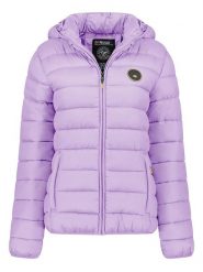 Geographical Norway Kurtka pikowana "Atikamap" w kolorze lawendowym rozmiar: L. Różowe kurtki damskie Geographical Norway, l, bez wzorów, bez kaptura. Za 213.18 zł.