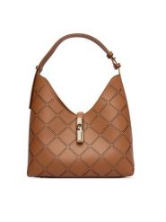 Furla Torebka Goccia M WB01499 BX3947 KH RY000 Brązowy. Brązowe torebki klasyczne damskie Furla, ze skóry, bez dodatków. Za 1,389.00 zł.