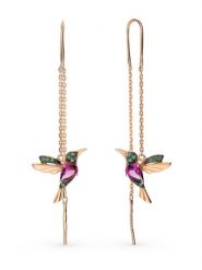 Lodie Silver Srebrne kolczyki z cyrkoniami rozmiar: onesize. Szare kolczyki damskie Lodie Silver, z cyrkonią, srebrne, z zapięciem typu bigiel. Za 108.99 zł.