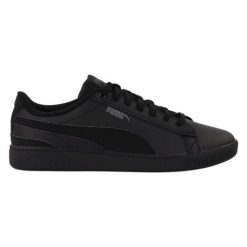 Buty damskie Puma Vikky V3 Lth skórzane na co dzień. Czarne obuwie sportowe casual damskie Puma, z materiału, trekkingowe, Puma Vikky. Za 279.00 zł.