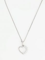 OR ÉCLAT Złoty naszyjnik "Promesse" - dł. 43 cm rozmiar: onesize. Szare naszyjniki damskie Or Éclat, z cyrkonią, złote. Za 354.10 zł.