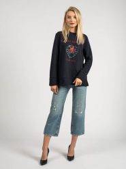 Liu-Jo Jeansy "Flare Wine" | U19066 D4305 | Flare Wine | Kobieta | Niebieski. Niebieskie jeansy damskie Liu Jo. W wyprzedaży za 219.00 zł.