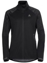 Odlo Kurtka "Zeroweight Pro Warm Reflect" w kolorze czarnym do biegania rozmiar: XS. Czarne kurtki sportowe damskie ODLO, xs, bez wzorów, ze skóry, bez kaptura. Za 206.42 zł.