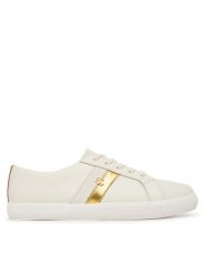 LAUREN RALPH LAUREN Sneakersy Janson II 802P02521002 Biały. Białe obuwie sportowe damskie Lauren Ralph Lauren, ze skóry, bez zapięcia. Za 528.99 zł.