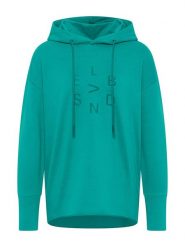 ELBSAND Bluza "Alster" w kolorze turkusowym rozmiar: S. Niebieskie bluzy damskie ELBSAND, s, bez wzorów, z kapturem. Za 127.35 zł.