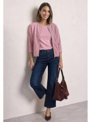 Street One Bluza w kolorze jasnoróżowym rozmiar: 38. Różowe bluzy damskie Street One, bez wzorów, bez kaptura. Za 224.95 zł.
