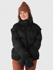 Brunotti Kurtka narciarska "Nikko" w kolorze czarnym rozmiar: M. Czarne kurtki sportowe damskie Brunotti, m, bez wzorów, bez kaptura. Za 237.17 zł.