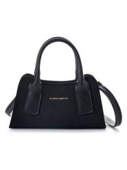 Vince Camuto Torebka "Bergamo" w kolorze czarnym - 25 x 13 x 11 cm rozmiar: onesize. Czarne torebki klasyczne damskie Vince Camuto, z materiału, przez ramię, bez dodatków. Za 95.99 zł.