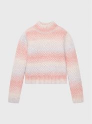 Tom Tailor Sweter 1033970 Różowy Regular Fit. Czerwone swetry dziewczęce Tom Tailor, bez wzorów, z syntetyku, bez kołnierzyka, bez ramiączek. Za 69.99 zł.