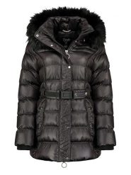 Canadian Peak Parka "Aimeraudeak" w kolorze czarnym rozmiar: XXL. Czarne parki damskie Canadian Peak, xxl, z tkaniny, bez kaptura. Za 233.33 zł.