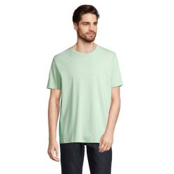 Koszulka Organiczna Unisex Dla Dorosłych Legend. Zielone bluzki damskie SOL'S, s, bez wzorów, sportowe, bez kołnierzyka, bez ramiączek. Za 47.99 zł.