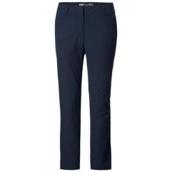 Spodnie narciarskie dla kobiet Helly Hansen QD. Niebieskie spodnie sportowe damskie Helly Hansen, na zimę, bez wzorów, narciarskie. Za 360.00 zł.