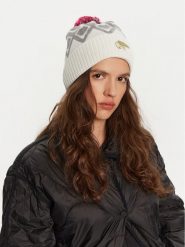Eisbär Czapka Ziggy Os Pompon 30911 100 Biały. Białe czapki damskie Eisbär, na zimę, bez wzorów, z materiału. Za 279.99 zł.