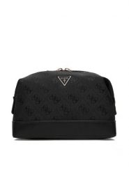 Guess Kosmetyczka PW7580 P6361 Czarny. Czarne kosmetyczki damskie Guess, z materiału, bez dodatków. Za 264.99 zł.