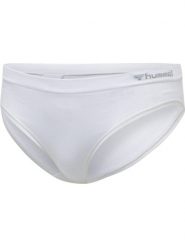 Damskie figi bezszwowe Hummel Juno Hipster. Białe figi Hummel, bez wzorów, z bawełny. Za 95.00 zł.