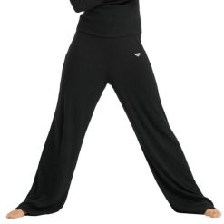 Leginsy fitness damskie Rise & Vibe New Rib Wide. Czarne legginsy sportowe damskie Roxy, m, bez wzorów, z elastanu, na fitness i siłownię. Za 169.99 zł.