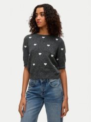 Vero Moda Sweter Doffy 10330793 Szary Regular Fit. Szare swetry klasyczne damskie Vero Moda, xs, z syntetyku, bez kołnierzyka. Za 119.99 zł.
