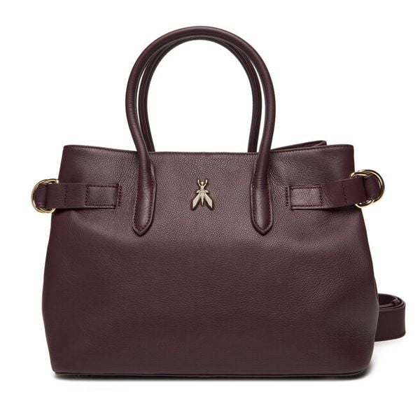 Torebka Patrizia Pepe. Czerwone listonoszki damskie Patrizia Pepe, bez wzorów, bez dodatków. Za 1,629.00 zł.