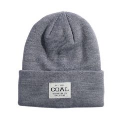 Czapka zimowa COAL UNIFORM heather grey. Szare czapki damskie COAL, na zimę, bez wzorów. Za 29.00 zł.