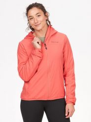 Marmot Bluza "Rugby" w kolorze pomarańczowym rozmiar: L. Pomarańczowe bluzki damskie Marmot, l, bez wzorów, bez kaptura. Za 105.38 zł.
