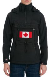 Kurtka turystyczna damska Canadian Peak Toka. Czarne kurtki sportowe damskie Canadian Peak, s, z aplikacjami, z materiału, bez kaptura. Za 259.49 zł.