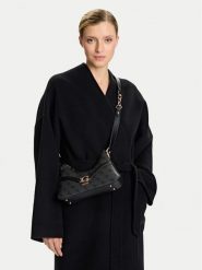 Guess Torebka Dea Mini HWSG79 93730 Szary. Szare listonoszki damskie Guess, z aplikacjami, ze skóry, bez dodatków. Za 289.99 zł.