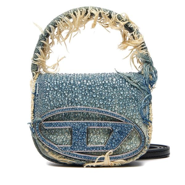 Torebka Diesel. Niebieskie torebki klasyczne damskie Diesel, bez dodatków. Za 1,819.00 zł.