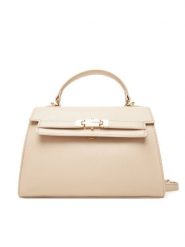 Valentino Torebka Fae Re VBS9AD37 Écru. Torebki klasyczne damskie Valentino, ze skóry, bez dodatków. Za 389.99 zł.