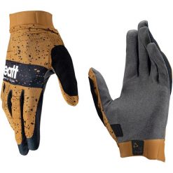 Rękawiczki rowerowe Leatt Glove MTB 1.0 GripR. Brązowe rękawiczki damskie LEATT, bez wzorów. Za 140.99 zł.