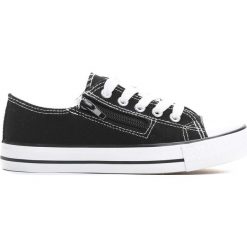 Czarne Trampki Made Off. Czarne buty sportowe chłopięce Born2be, na lato, z materiału, na zamek. Za 29.99 zł.